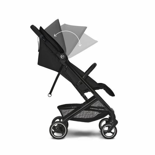 Livrenpoche : Poussette Citadine Compacte Beezy Moon Black - - Divers