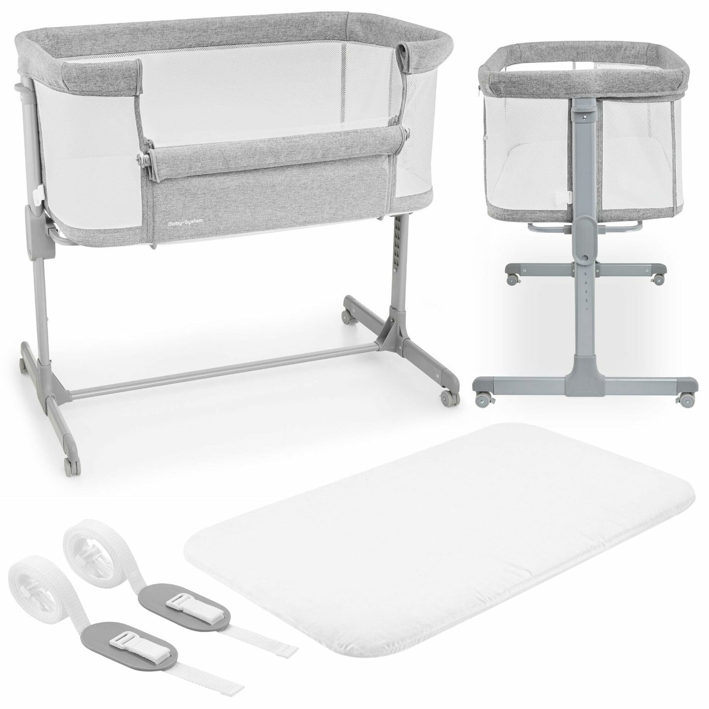 Livrenpoche : Lit Bébé Cododo 3 en 1, Lit Parapluie Pliable - - Divers