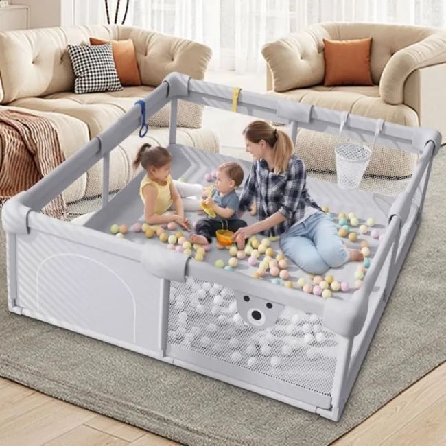 Livrenpoche : Parc Bébé 120x120 cm Démontable - - Divers