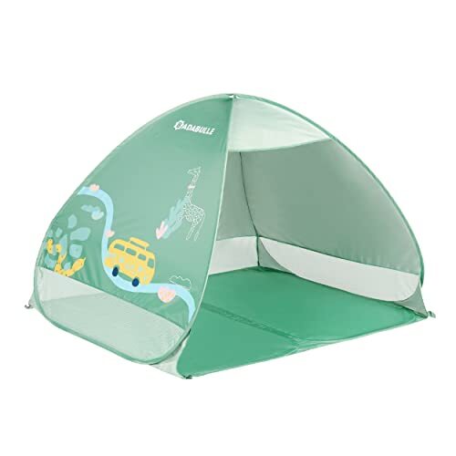 Badabulle Tente Anti-Uv bébé vert - - Divers