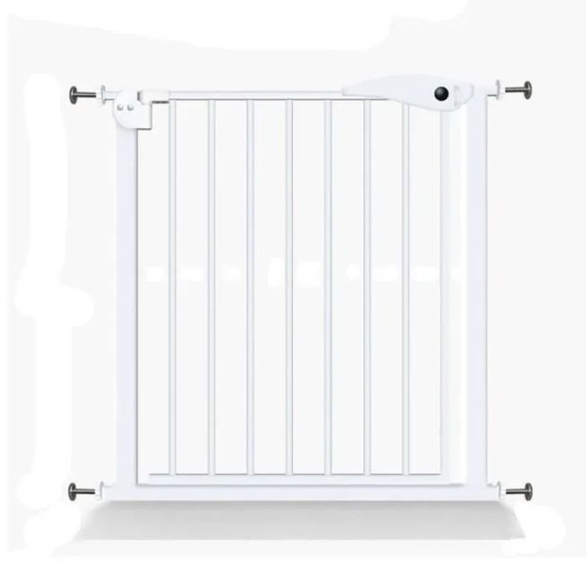 Barrière de sécurité extensible bébé-enfant 65-74 cm sans percage 90° - - Divers