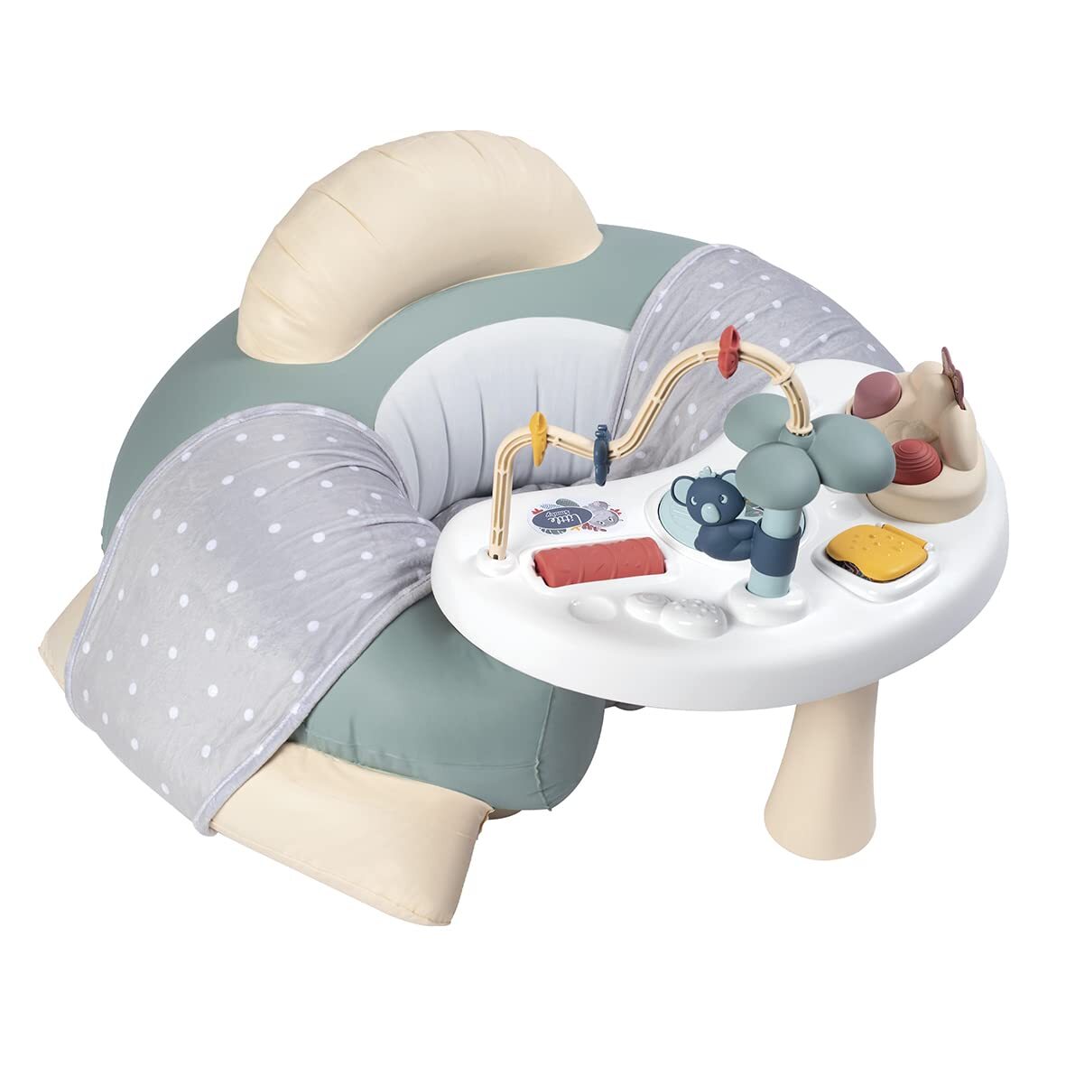 Little Smoby - Cosy seat - Siège gonflable + tablette d'eveil - Fauteuil pour bébé - - Divers