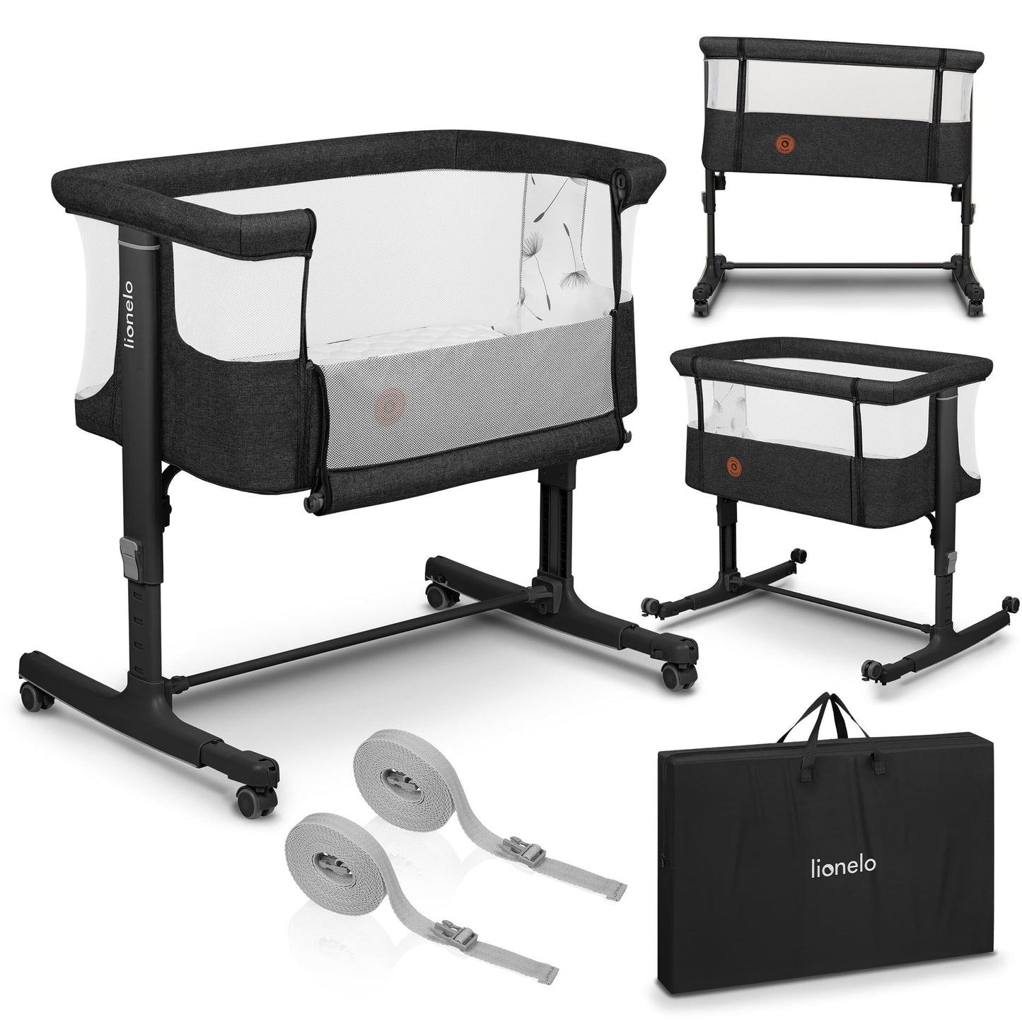 Lionelo Aurora 3 en 1 lit bébé jusqu'à 9 kg cododo - - Divers