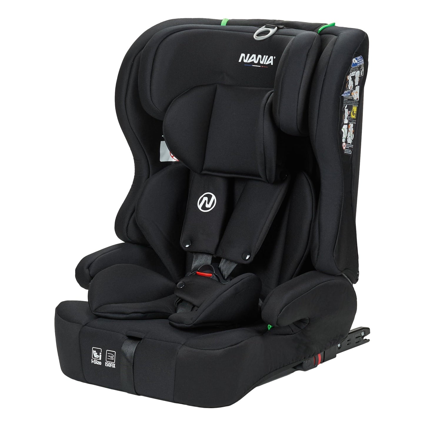 Nania Siège Auto Enfant Isofix Lima I-Size 76 - 150cm - Groupe 1, 2, 3 de 9 à 36 kg, 15 mois à 12 ans - - Divers