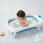 Livrenpoche : Baignoire bébé pliable - Thermomètre et coussin inclus -  - Divers