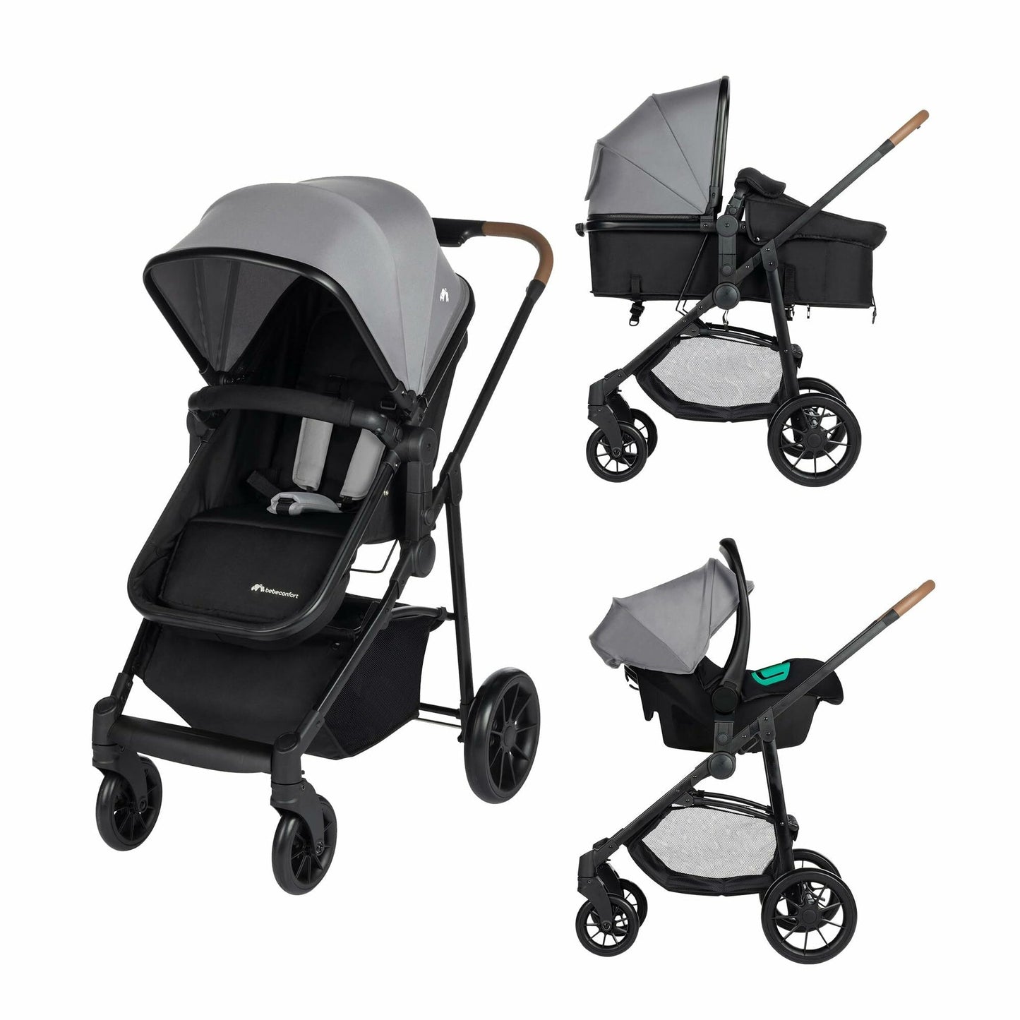 Livrenpoche : Poussette Trio Combinée 3 en 1 Haze Bébéconfort -  - Divers