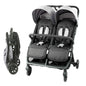 Livrenpoche : Poussette double bambisol pour jumeaux ou enfants en âge rapprochés -  - Divers