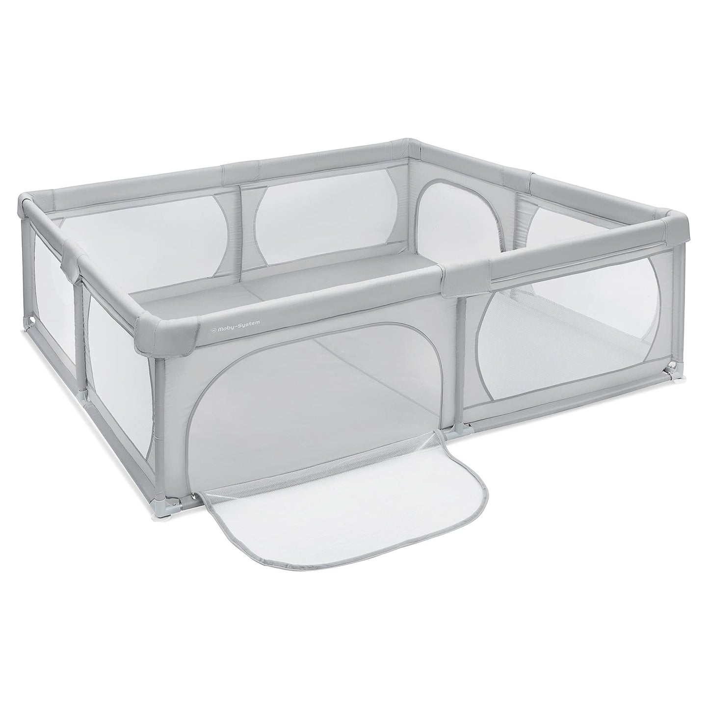 Livrenpoche : Parc pour bébé Moby - System 200x180cm, gris -  - Divers