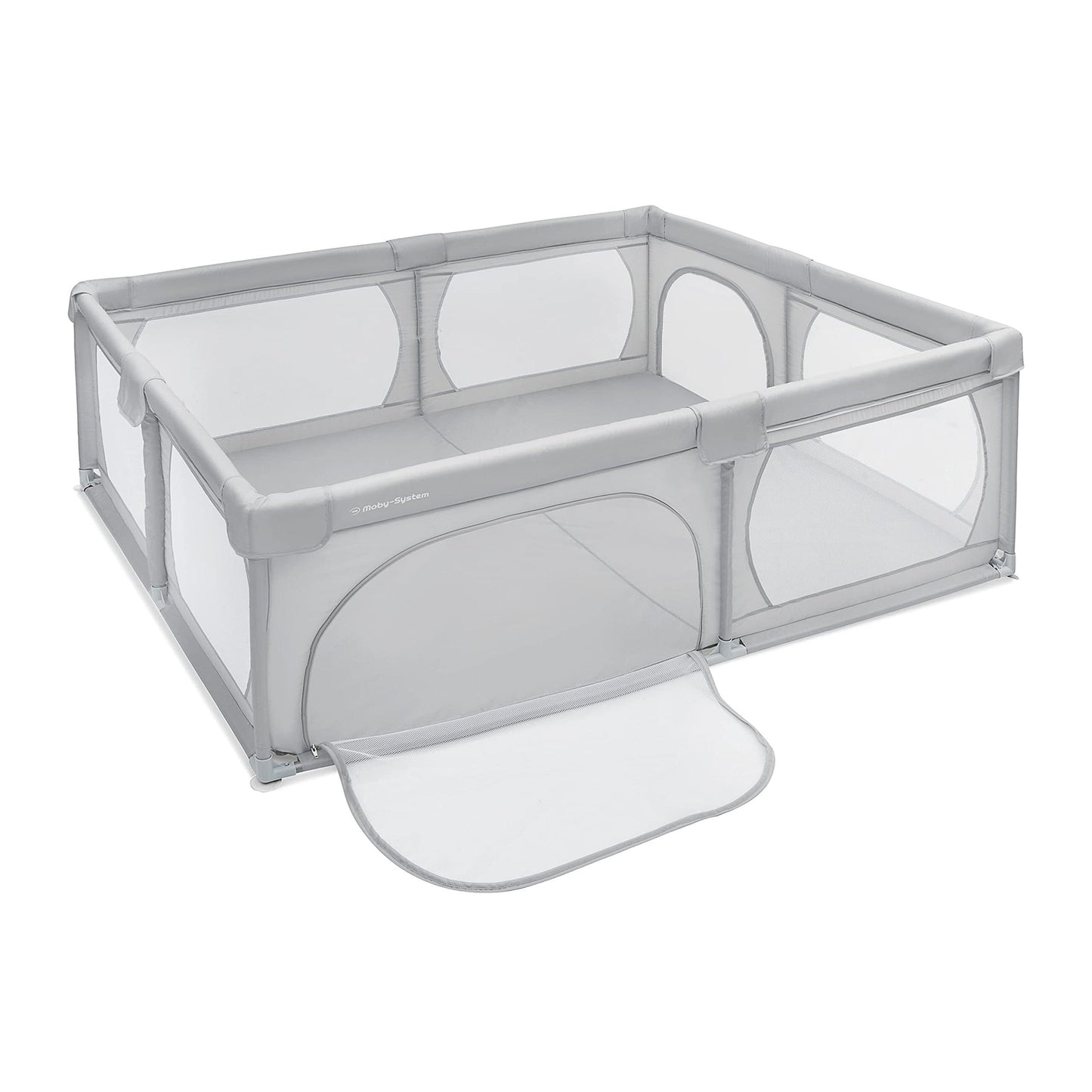 Livrenpoche : Parc XXL Moby - System 200x160cm, gris -  - Divers