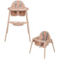 Livrenpoche : Chaise haute bébé BEBECONFORT Meely 2 en 1, évolutive en petite chaise, De 6 mois à 3 ans rose -  - Divers