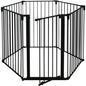Livrenpoche : Barriere Pare-feu de cheminée Ou Poele A Bois 6 Pans - 360 Cm - Noir - Nordlinger Pro -  - Divers