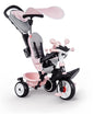Livrenpoche : Smoby - Tricycle baby driver plus rose - Vélo evolutif enfant dès 10 mois -  - Divers
