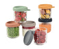 Coffret Béaba 6 portions verre conservation repas bébé -  - Divers
