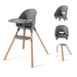 Chaise Haute Pour Bébé - Gris Twistshake + Kit repas ClickMate Mini -  - Divers