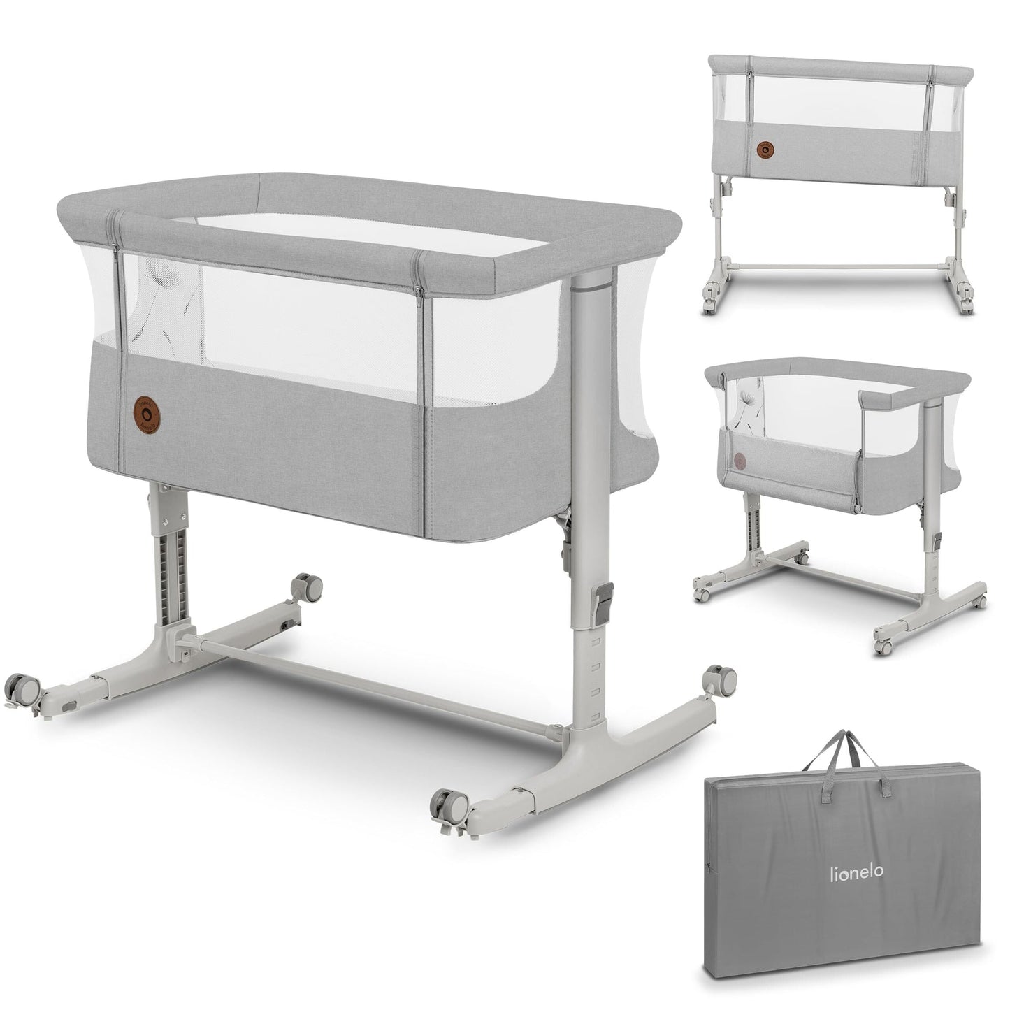Lionelo aurora 3 en 1 lit bébé jusqu'à 9 kg cododo, berceau réglage -  - Divers