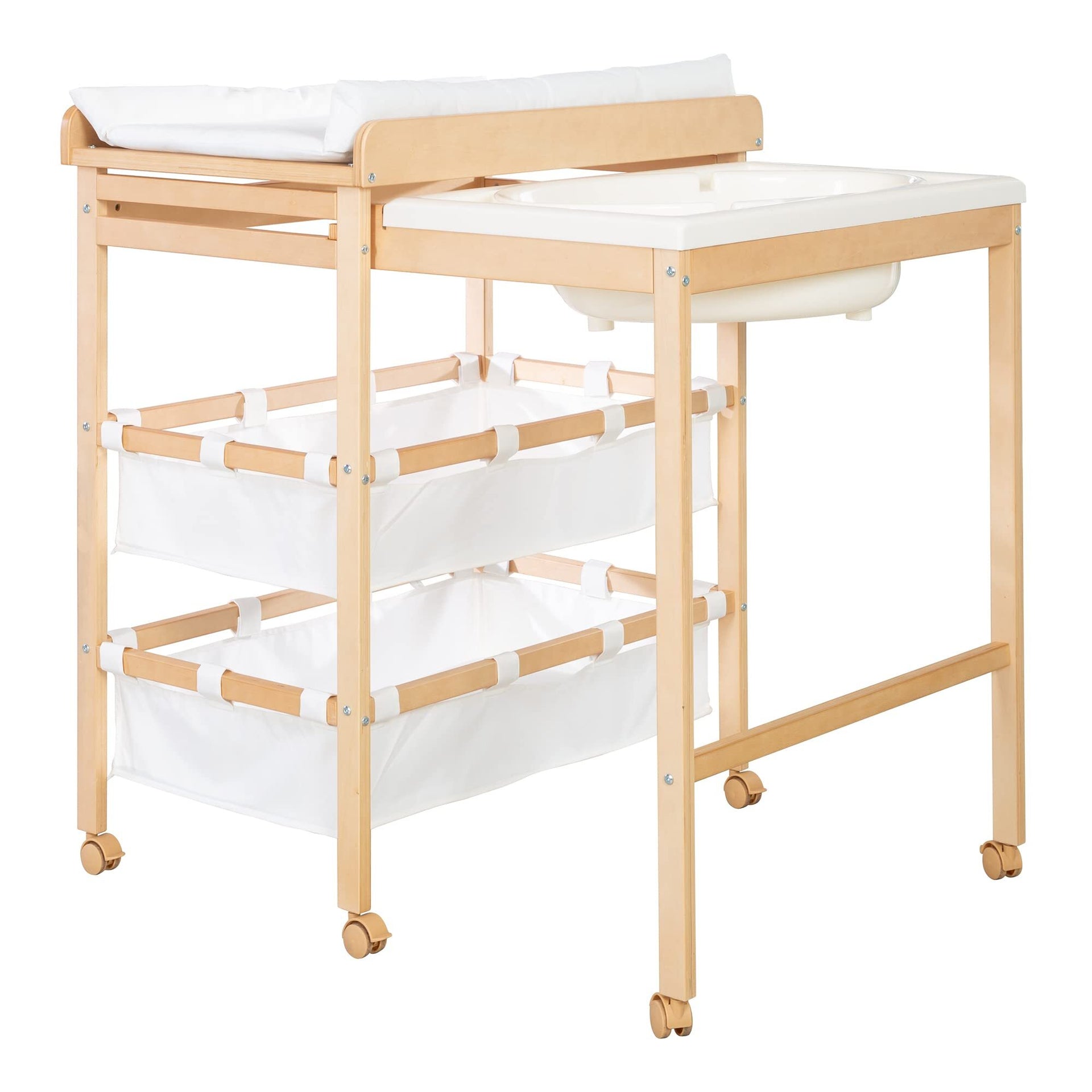 Roba Table À Langer Avec Baignoire Coulissante Baby Pool 2 en 1 -  - Divers