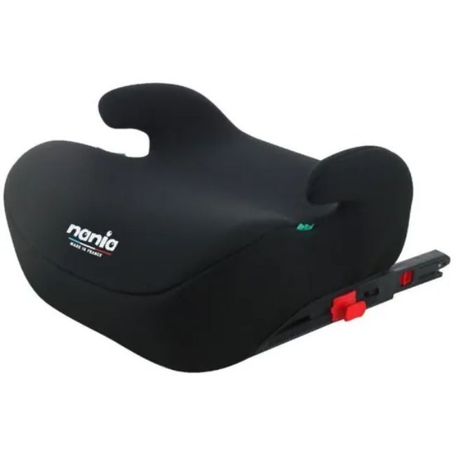Siège auto réhausseur - NANIA - Bubblefix - Groupe 3 - Isofix - I-Size - 126-150 cm - Noir -  - Divers