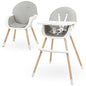 Moby-System Amelia chaise haute 3 - En - 1 - Bébé bois de 6 mois à 6 ans -  - Divers