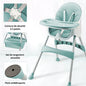 Chaise haute évolutive MAGICFOX - Vert - Harnais 5 points -  - Divers