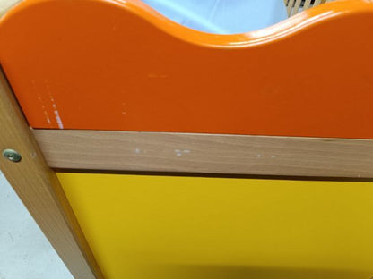 Lit De Crèche À Barreaux Vague Orange 106x58cm - Wesco -  - Divers