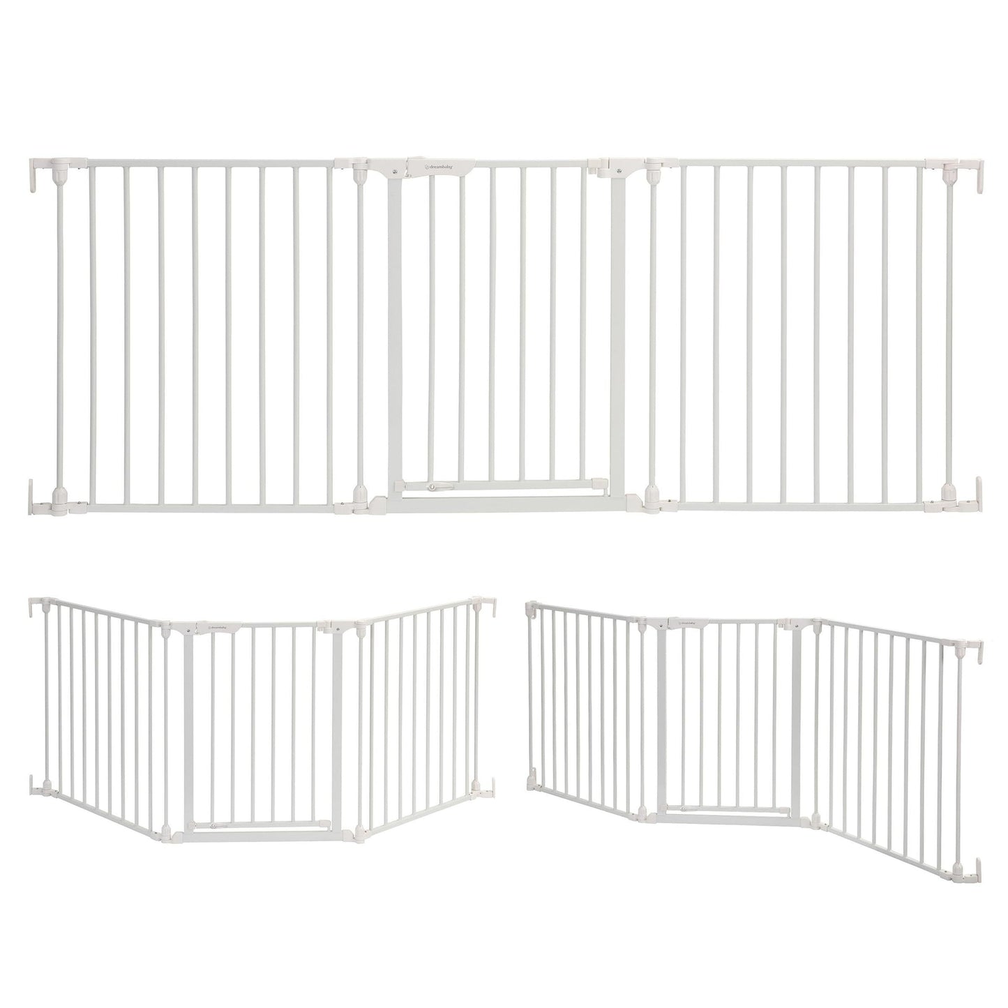 Barrière de sécurité enfant - Discovery 3 74,5 cm à 1,95 cm - Blanc -  - Divers