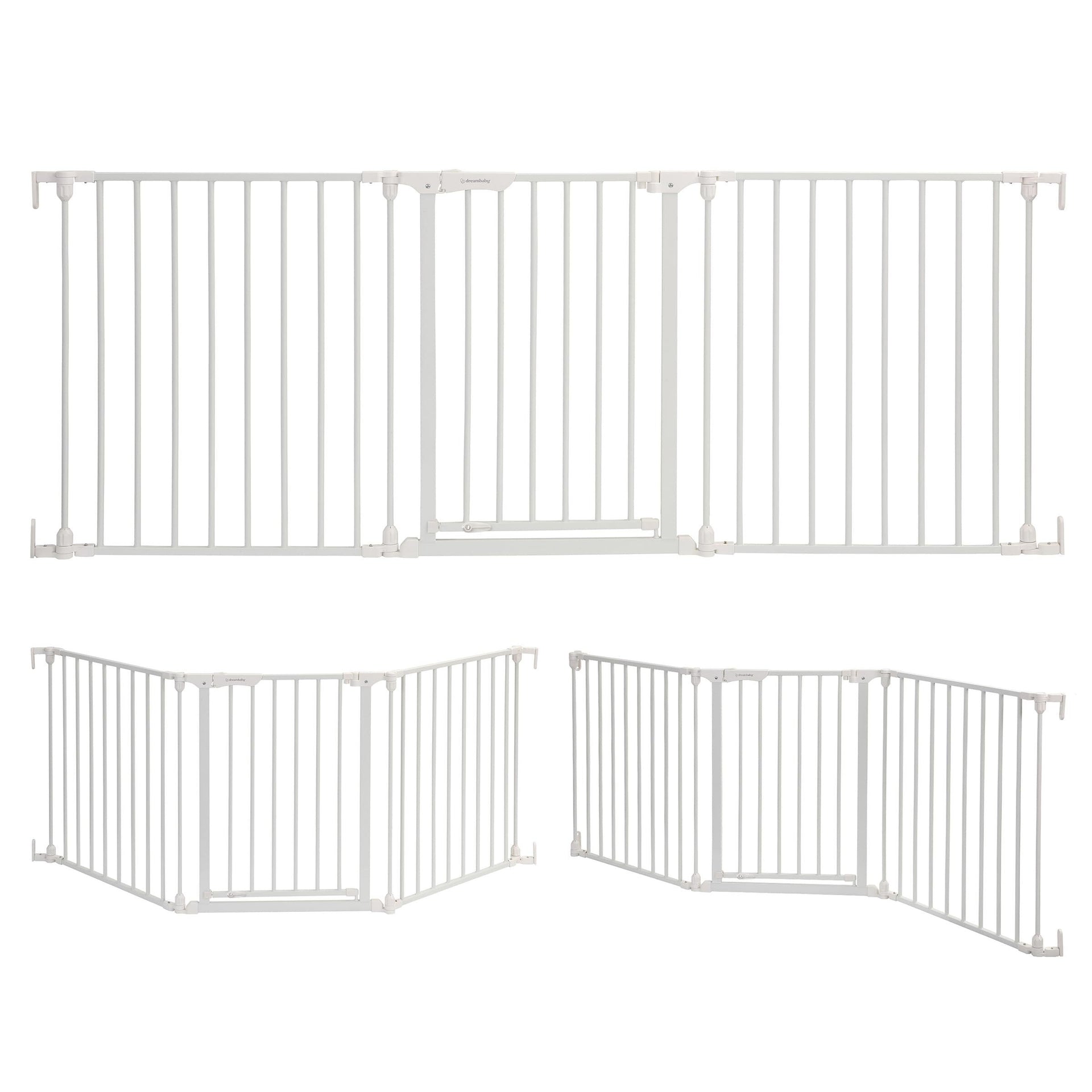 Barrière de sécurité enfant - Discovery 3 74,5 cm à 1,95 cm - Blanc -  - Divers