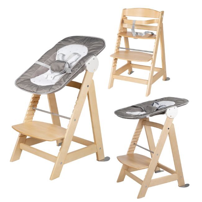 Chaise haute Born Up Set 2 en 1, Sternenzauber, avec fonction d'inclinaison, dès la naissance -  - Divers