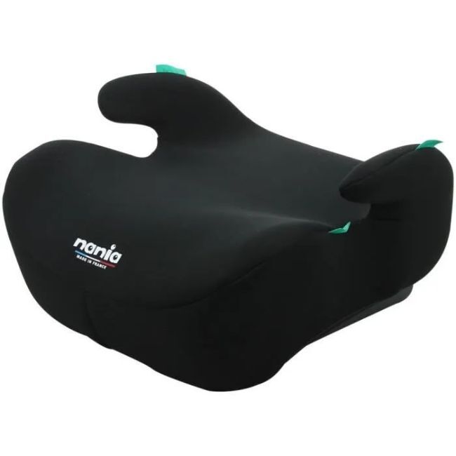 Siège auto réhausseur - NANIA - Bubble - Groupe 3 - 126-150 cm - I-Size - Ceinturé - Noir -  - Divers