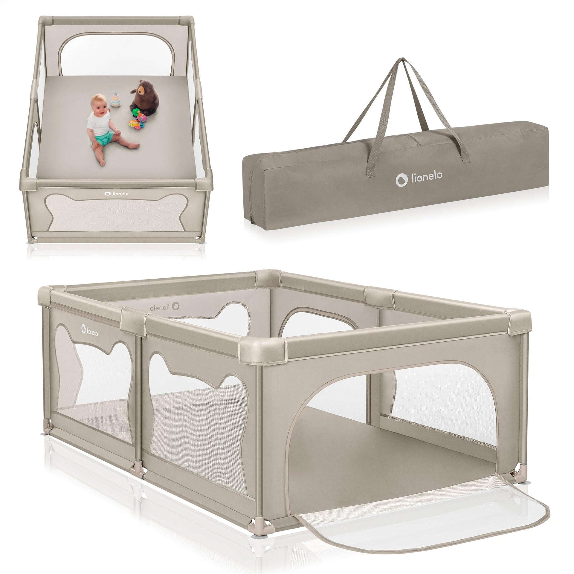 Parc pliant Lionelo Willow de 0 à 48 mois 120x180x68 cm -  - Divers