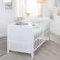 Lit évolutif Roba EASY SLEEP 70x140 - Hauteur réglables - Blanc -  - Divers