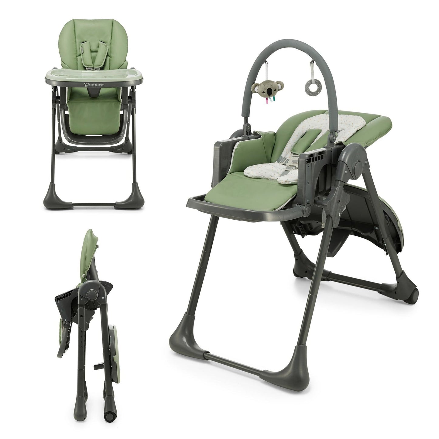 Chaise Haute 2 En 1 Kinderkraft Tummie -  - Divers