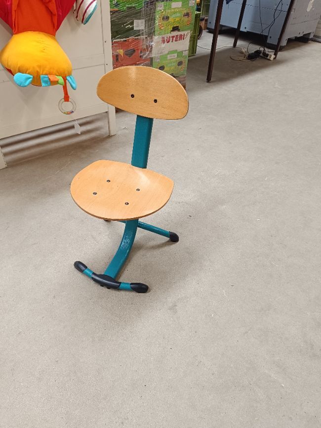 Chaise Maternelle Fixe Verte - 35 cm -  - Divers