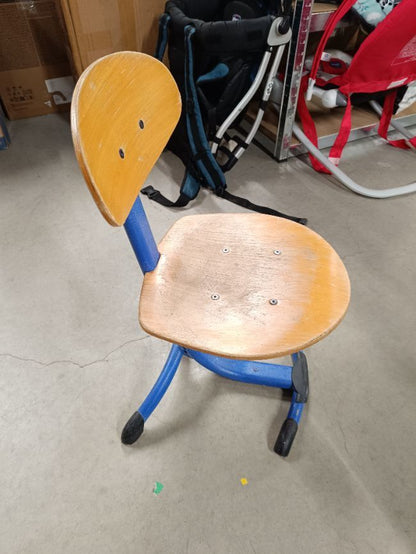 Chaise Maternelle Fixe Bleu - 31 cm -  - Divers