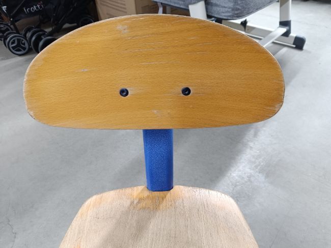 Chaise Maternelle Fixe Bleu - 31 cm -  - Divers