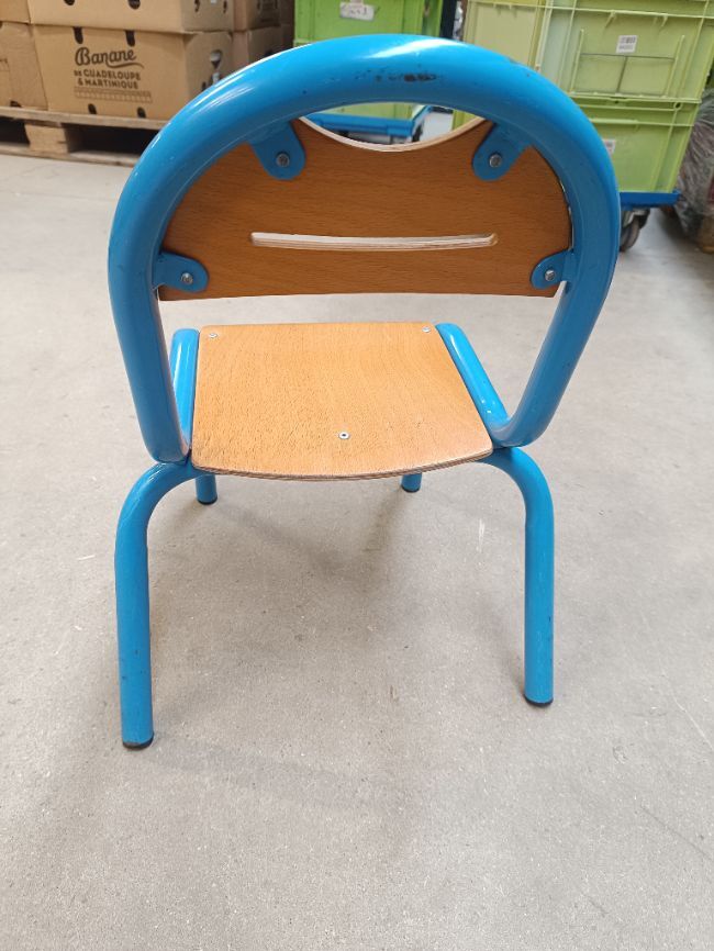 Chaise Maternelle Bleue - 26 cm -  - Divers