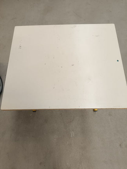Table scolaire bureau réglable jaune 60 x 50 cm -  - Divers
