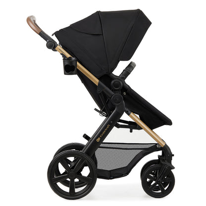 Kinderkraft MOOV 2 4en1 noir - mode poussette vue latérale gauche